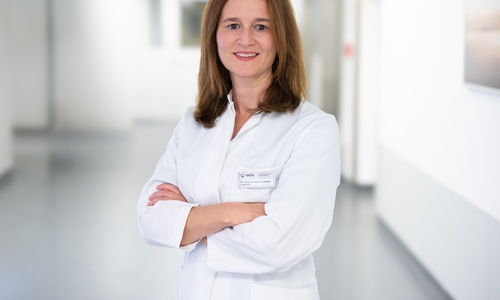 Neue Chefärztin der Medizinischen Klinik I, Klinik für Gastroenterologie, Hepato- logie, Interventionelle Endoskopie und Diabetologie am skbs, Privatdozentin Dr. med. Henrike Lenzen.
