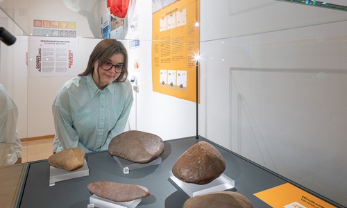 Ein Blick in die Ausstellung.