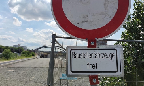 Autobahnbaustelle (Archiv)