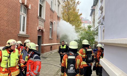 Feuerwehr und Polizei waren im Einsatz.