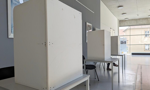 Wahllokal zur Europawahl (Archiv)