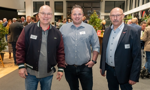 Christoph Albrecht Schöder, Stefan Freydank (Pressesprecher der Agentur für Arbeit Braunschweig-Goslar) und Bernhard Olbrich (Olbrich Elektroinstallationen-Industrieanlagen GmbH) 