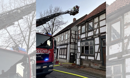 In der Vorsfelder Innenstadt kam es zu einem Brand. 