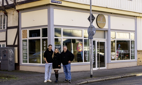 Den Laden findet man in der Breiten Herzogstraße.