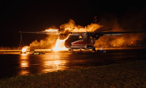 Die Feuerwehr musste sofort ausrücken.