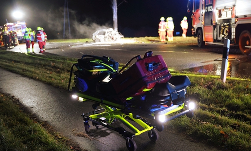 Für den Fahrer kam leider jede Hilfe zu spät.