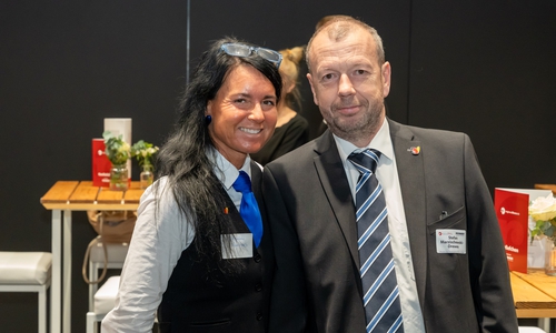 Der Gifhorner Landtagsabgeordnete Stefan Marzischewski-Drewes mit seiner Partnerin Jacqueline Kleinhans. 