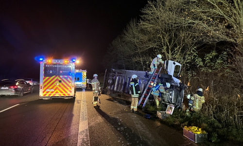 Die Insassen wurden eingeklemmt und mussten von der Feuerwehr befreit werden. 