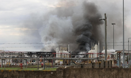 Explosion in Gasraffinerie in Italien am 09.12.2024