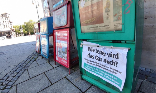 Zeitungsautomaten in München (Archiv)