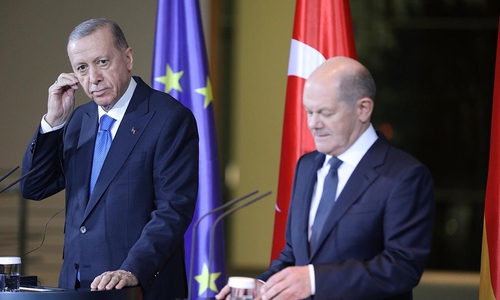 Erdogan und Scholz (Archiv)