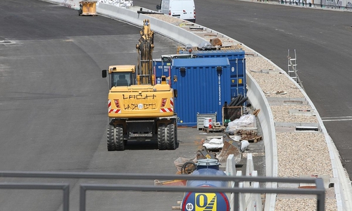 Baustelle A 100 (Archiv)