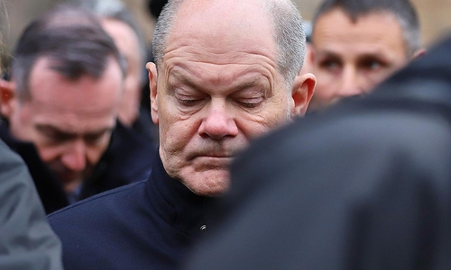 Olaf Scholz nach Anschlag auf Magdeburger Weihnachtsmarkt am 21.12.2024