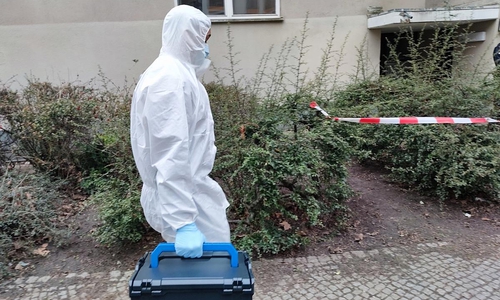 Ort der Festnahme der früheren RAF-Terroristin Daniela Klette am 27.02.2024