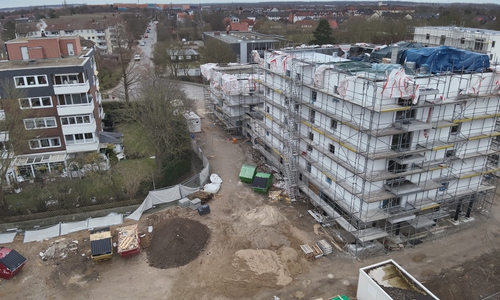 Carl-von-Ossietzky-Platz, hier hat sich die Tat abgespielt.