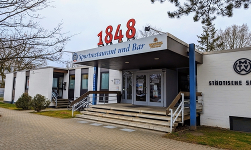 Das 1848 ist das Sportrestaurant des MTV Wolfenbüttel an der Halberstädter Straße.