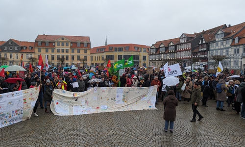 Demo gegen Rechts in Wolfenbüttel: