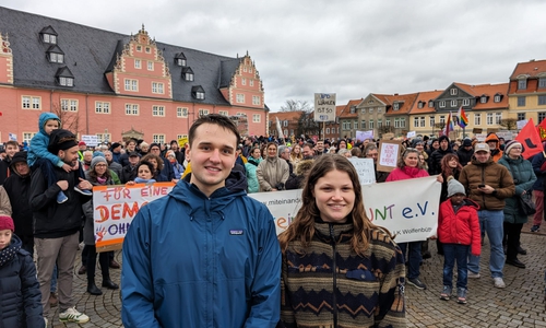 Demo gegen Rechts in Wolfenbüttel