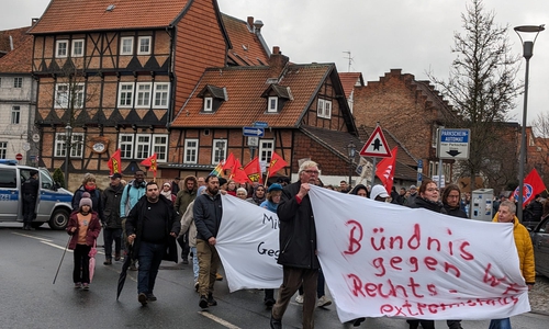 Demo gegen Rechts in Wolfenbüttel.
