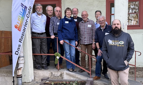 Das Team des Reparier-Cafés.