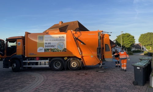 Die Müllabfuhr kommt nun an einem anderen Tag.