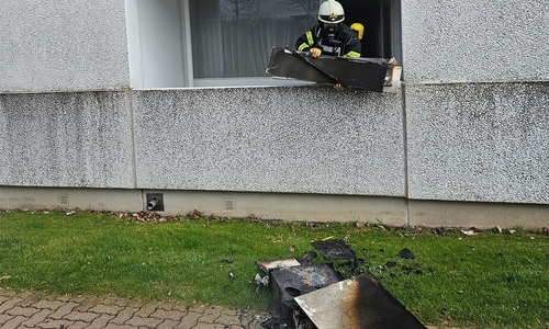 Die Feuerwehr konnte den Brand löschen.