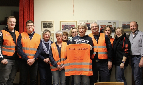 Die neue AED-Gruppe.
