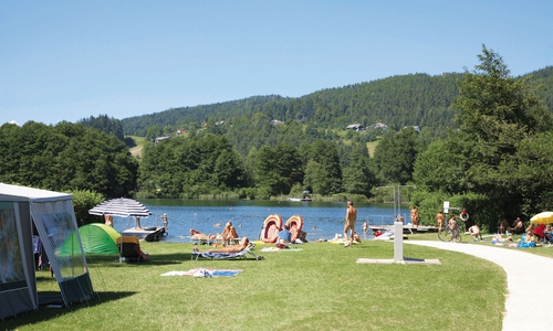 Beliebter FKK-Campingplatz in Österreich: FKK-Camping Müllerhof in Kärnten.