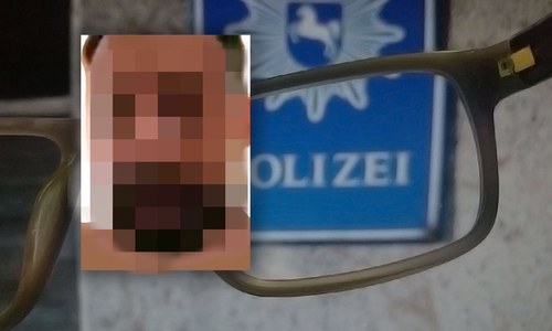 Die Polizei sucht nach dem Täter. (Bild ungepixelt, siehe unten)