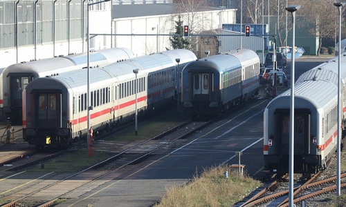 Züge auf dem Abstellgleis (Archiv)