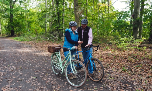 Der Pass lädt zum Radeln ein.