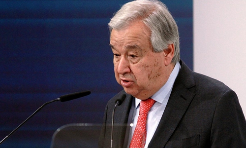 UN-Generalsekretär António Manuel de Oliveira Guterres (Archiv)
