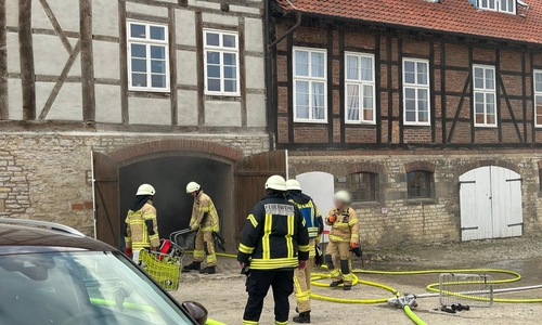 Die Feuerwehr musste am Samstagnachmittag ran.