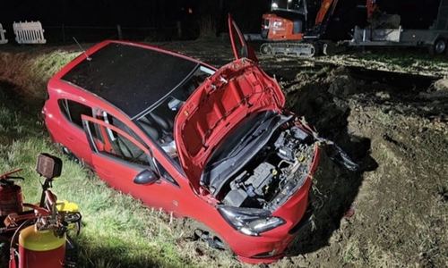 Am Sonntagabend kam es zu einem Unfall bei Frellstedt.