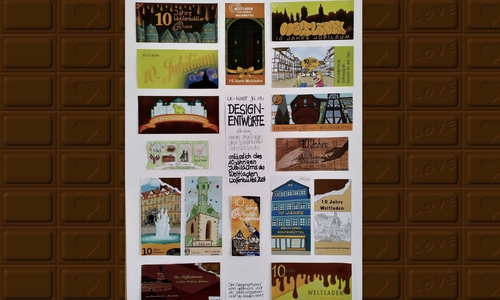 THG-Schüler gestalten Jubiläumsausgabe der Wolfenbüttel Schokolade.