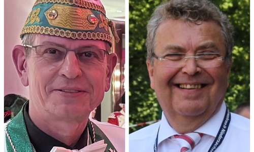 Oliver Stein (li.) hat die Nachfolge von Klaus-Peter Bachmann angetreten.