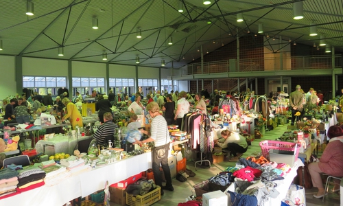 Frühjahrsflohmarkt in Lehre. (Archiv)