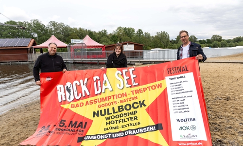 Die Veranstalter erwarten zwei Tage voller Sonne, See und Rockmusik.