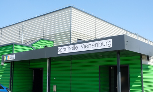  Rund 8,6 Millionen Euro hat die Sanierung der Vienenburger Sporthalle gekostet. Die Bauzeit betrug am Ende vier Jahre.   