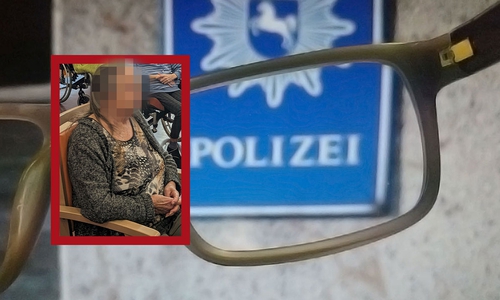 Eine Seniorin wird aktuell vermisst. (Bild ungepixelt, siehe unten)