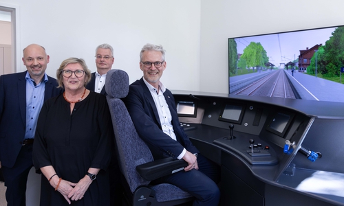 Am Campus Salzgitter wurde heute der Bahnbetriebssimulator vorgestellt.