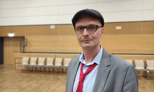 Lutz Kiehne, Ratsherr der Satire-Partei "Die Partei" in Wolfenbüttel.