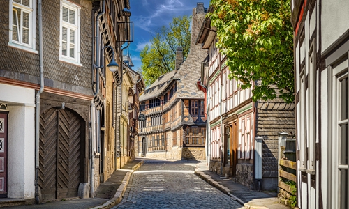 Die Goslarer Altstadt. Symbolbild