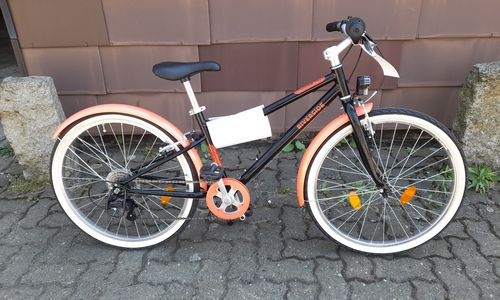 Wer vermisst dieses Fahrrad?