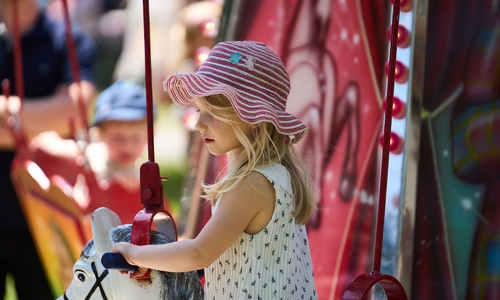 Viel Spaß für Kinder verspricht das Sommerfest.