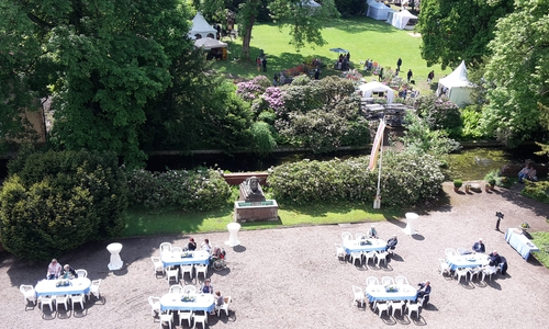 Schloss- und Gartenfest Schloss Oberg.