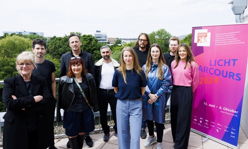 Gruppenfoto: Lichtparcours 2024.