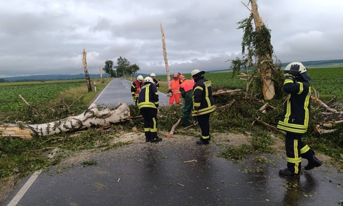 Am Dienstagabend fegte ein Tornado über Baddeckenstedt hinweg. 