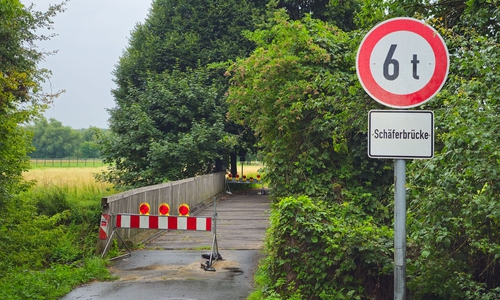 Die Schäferbrücke muss saniert werden.