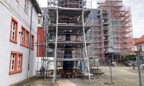 Die letzten Arbeiten stehen kurz bevor.